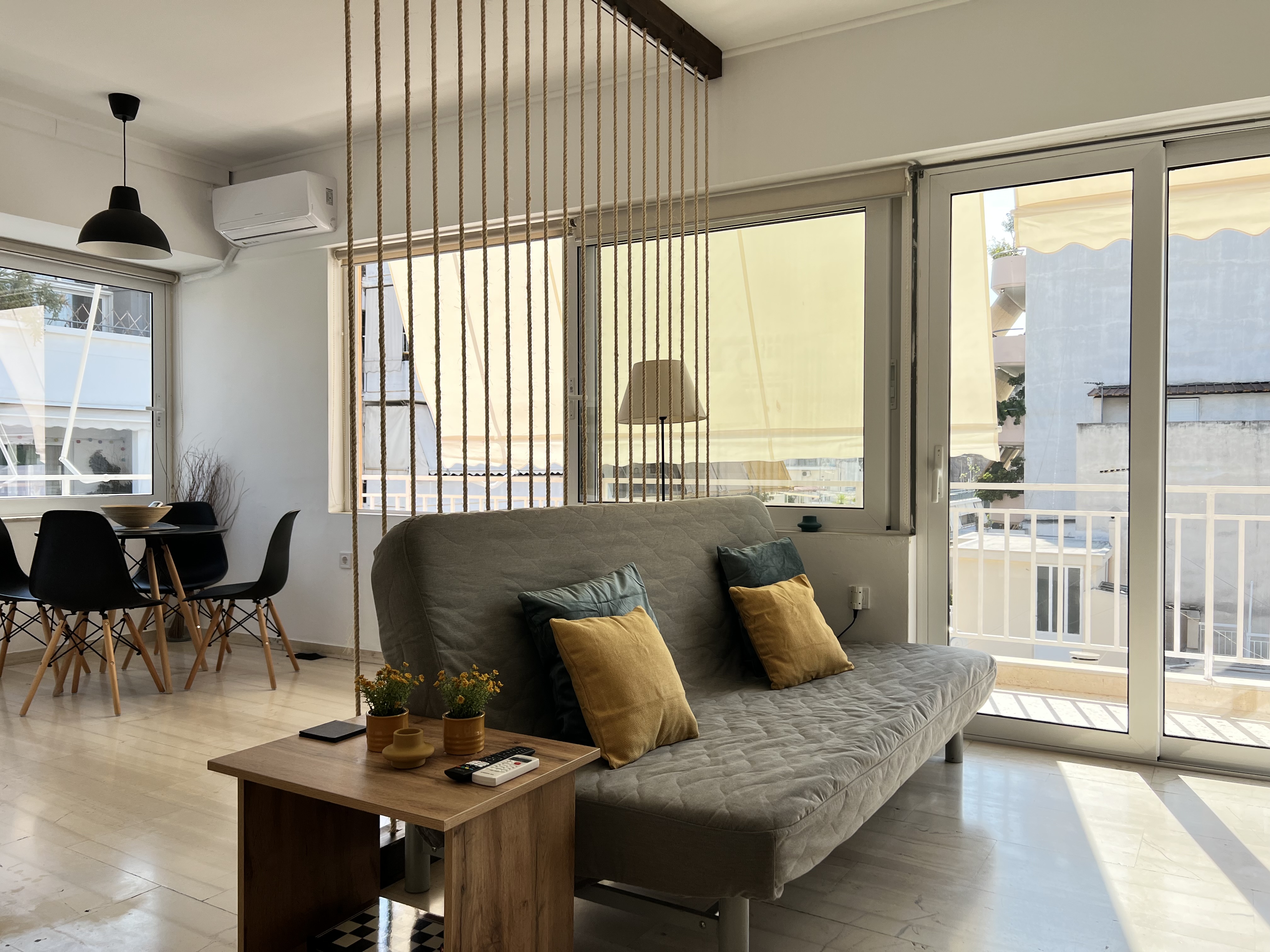 Zeus | Bright 1BR | Walk to Koukaki | 20' Acropolis 2